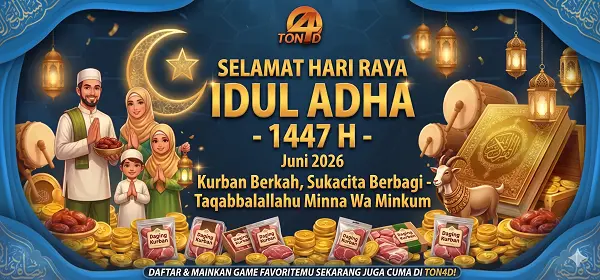 TON4D Selamat Hari Raya Idul Adha 1447 H